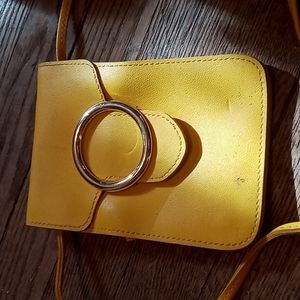 Yellow Shoulder Purse